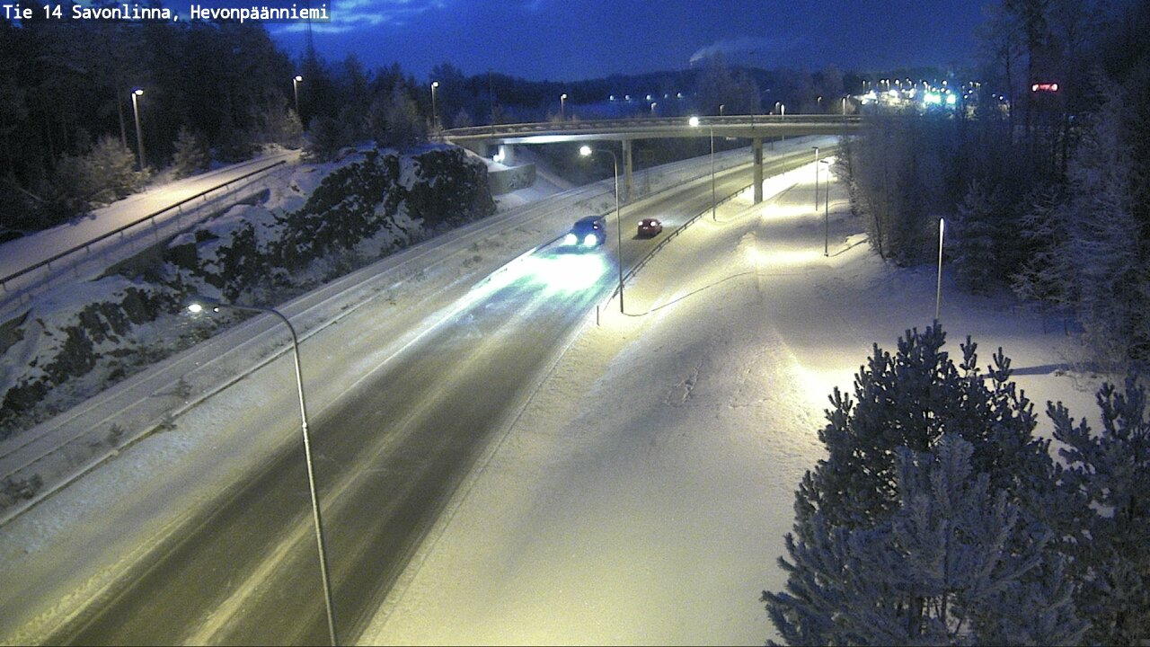 Kelikamerat Kuva Tie 14 Savonlinna, Hevonpäänniemi, Savonlinna, Etelä-Savo