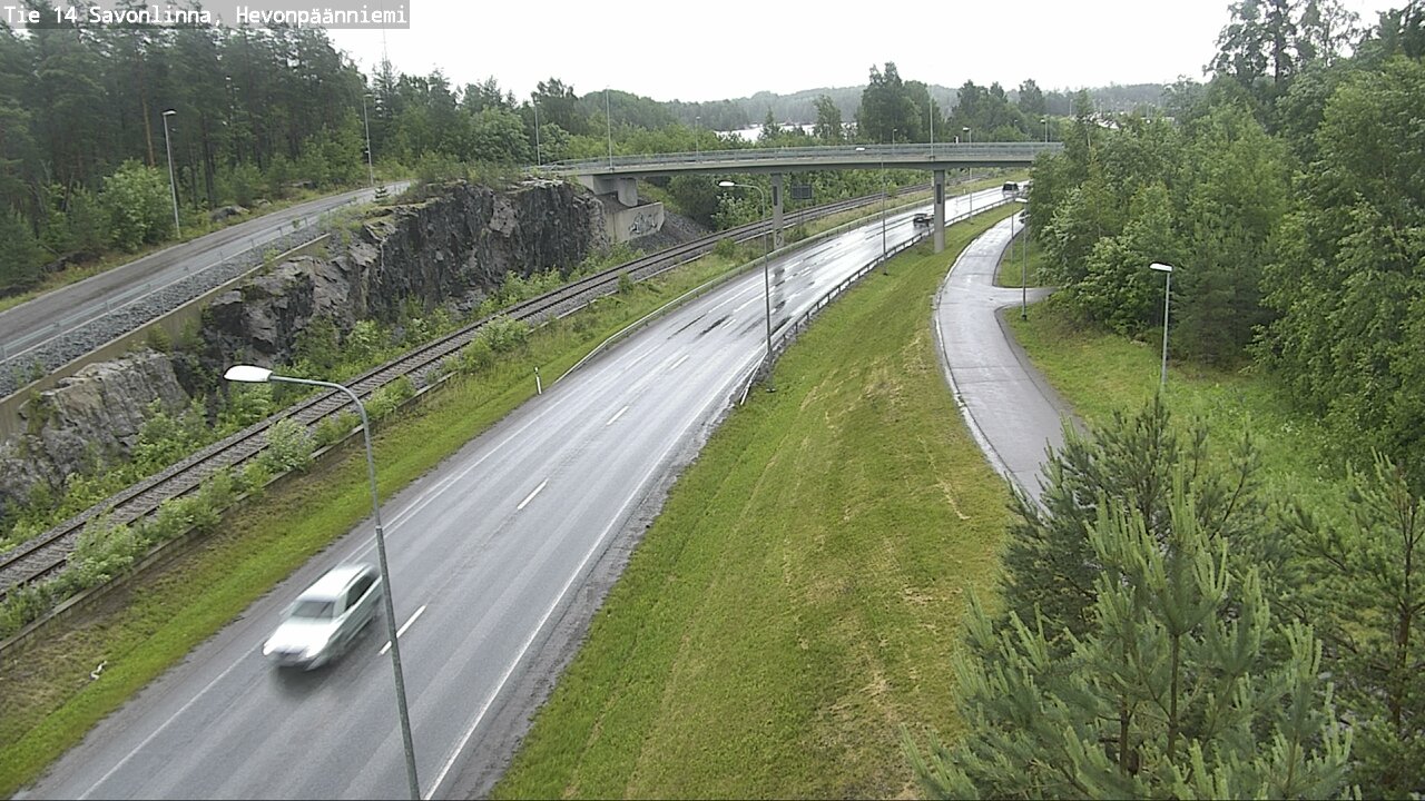 Kelikamerat Kuva Tie 14 Savonlinna, Hevonpäänniemi, Savonlinna, Etelä-Savo