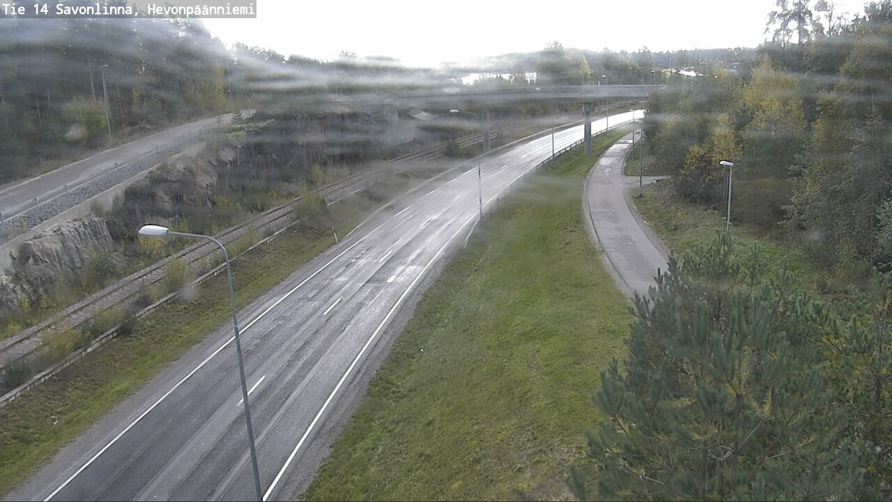 Weather Camera Image Road 14 Savonlinna, Hevonpäänniem, Savonlinna, Etelä-Savo
