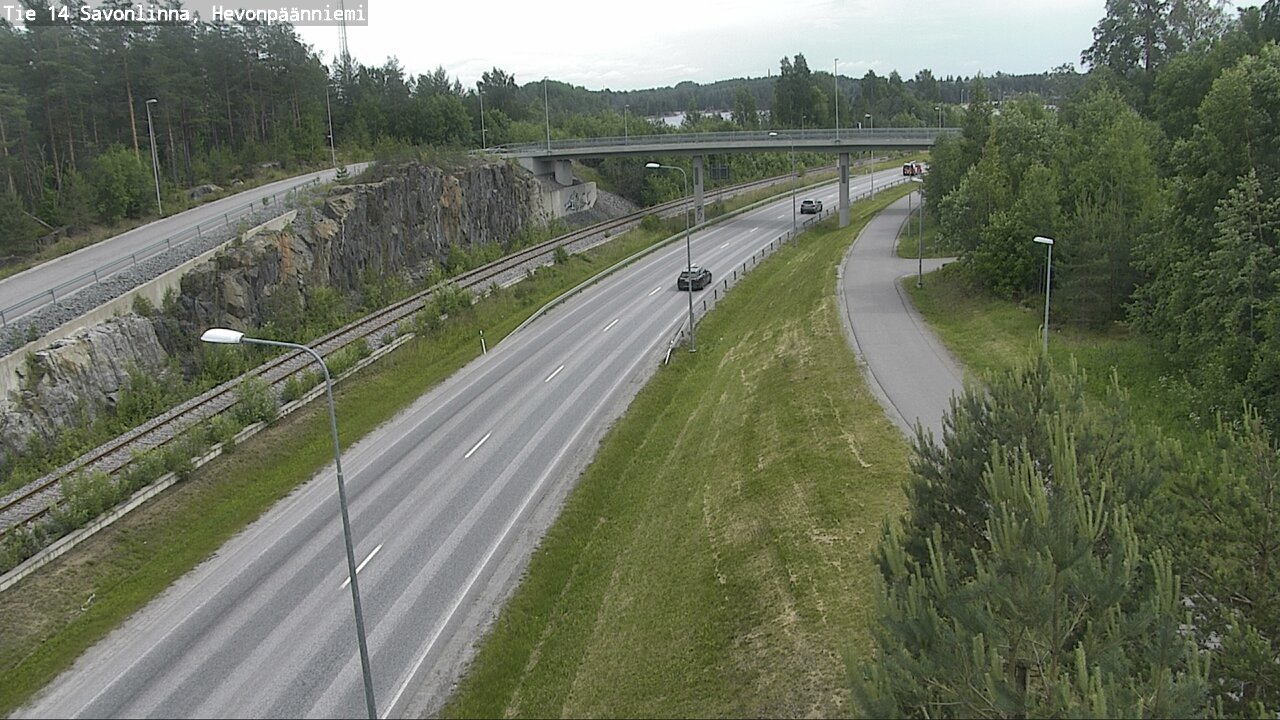 Kelikamerat Kuva Tie 14 Savonlinna, Hevonpäänniemi, Savonlinna, Etelä-Savo