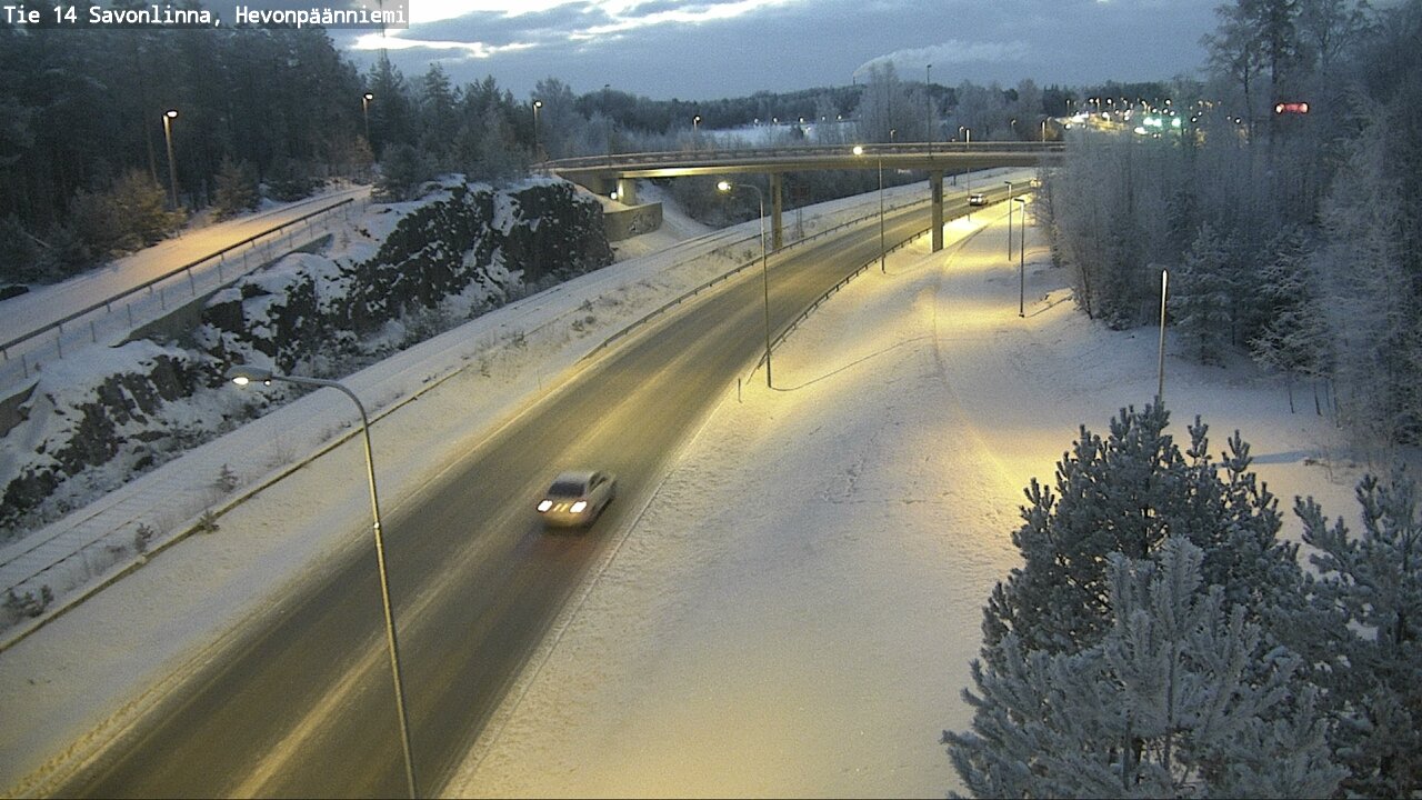 Kelikamerat Kuva Tie 14 Savonlinna, Hevonpäänniemi, Savonlinna, Etelä-Savo