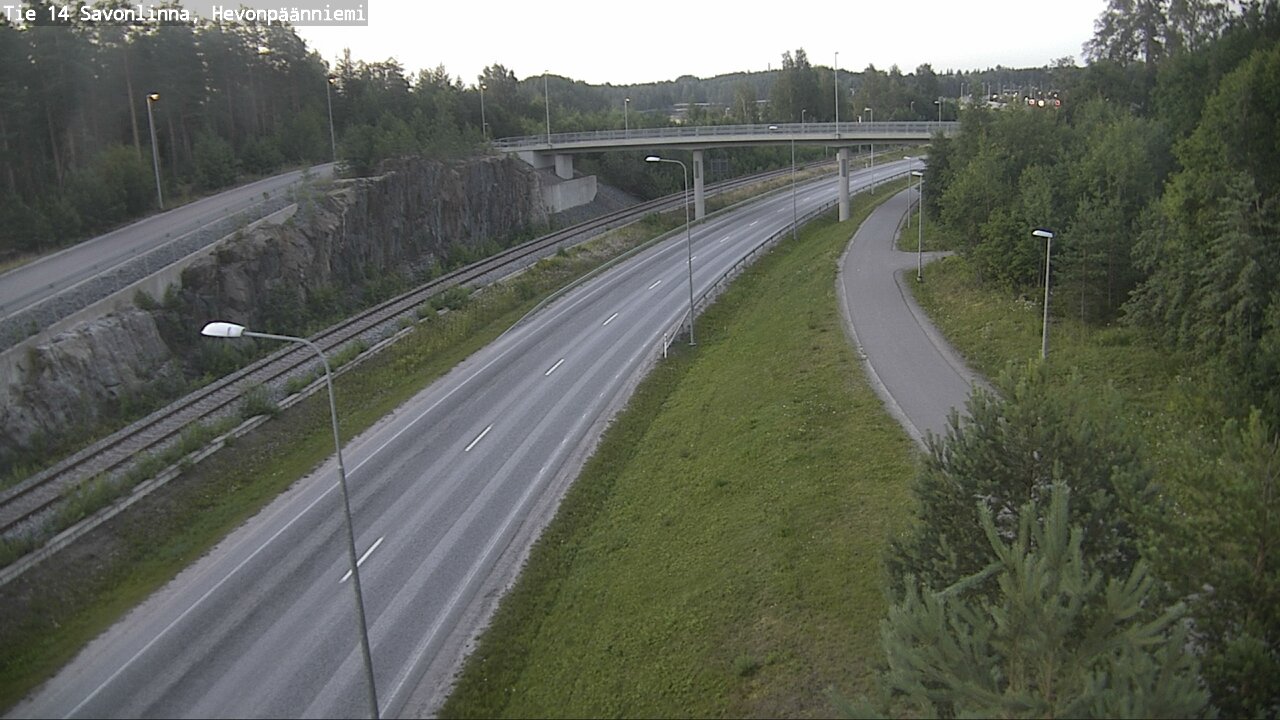 Kelikamerat Kuva Tie 14 Savonlinna, Hevonpäänniemi, Savonlinna, Etelä-Savo