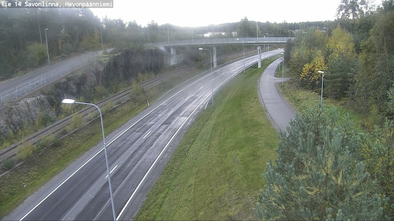 Kelikamerat Kuva Tie 14 Savonlinna, Hevonpäänniemi, Savonlinna, Etelä-Savo