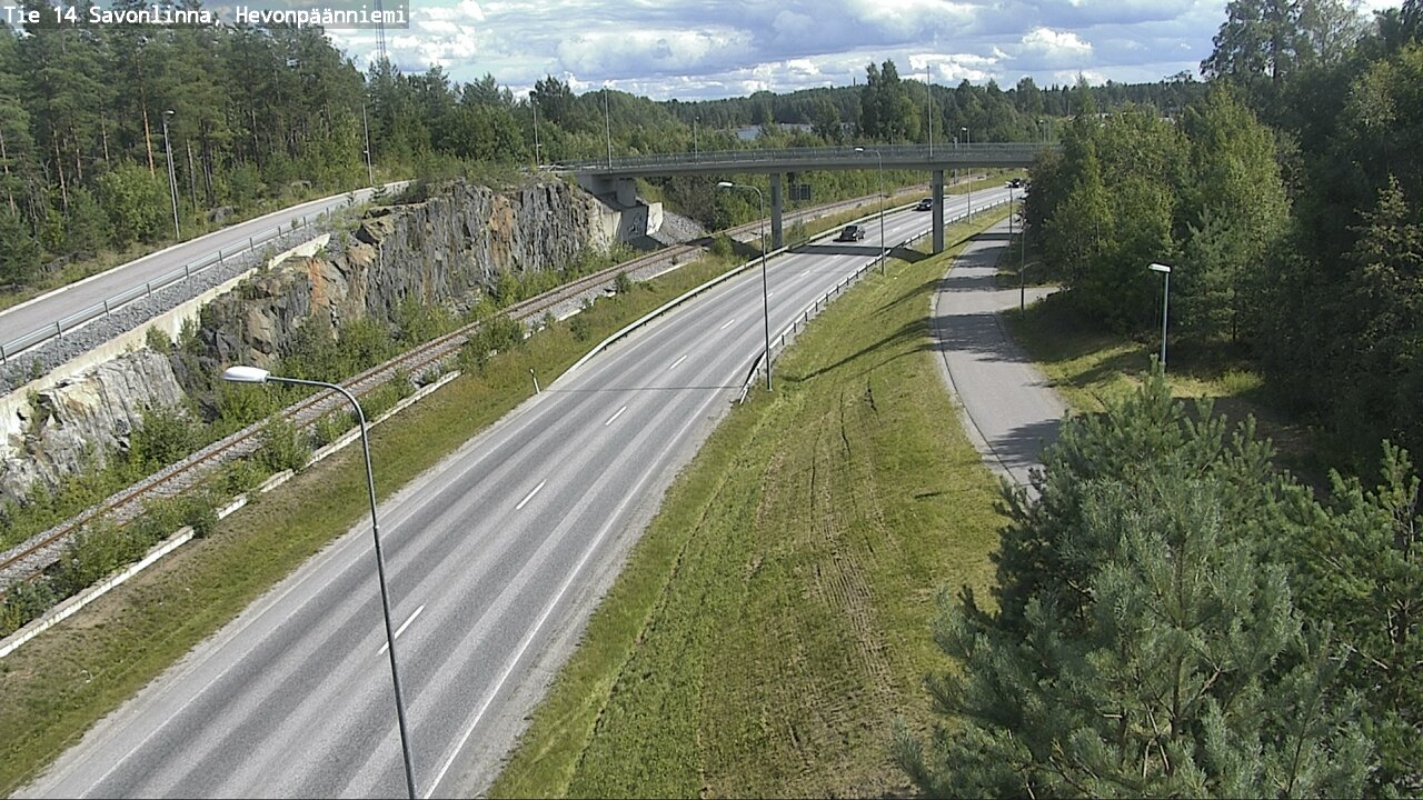 Kelikamerat Kuva Tie 14 Savonlinna, Hevonpäänniemi, Savonlinna, Etelä-Savo