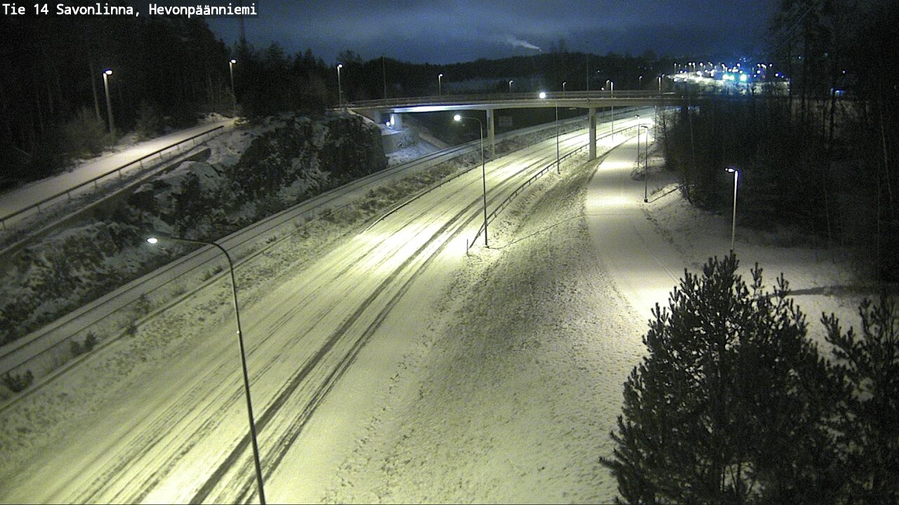 Kelikamerat Kuva Tie 14 Savonlinna, Hevonpäänniemi, Savonlinna, Etelä-Savo