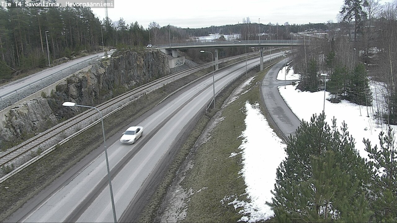 Kelikamerat Kuva Tie 14 Savonlinna, Hevonpäänniemi, Savonlinna, Etelä-Savo