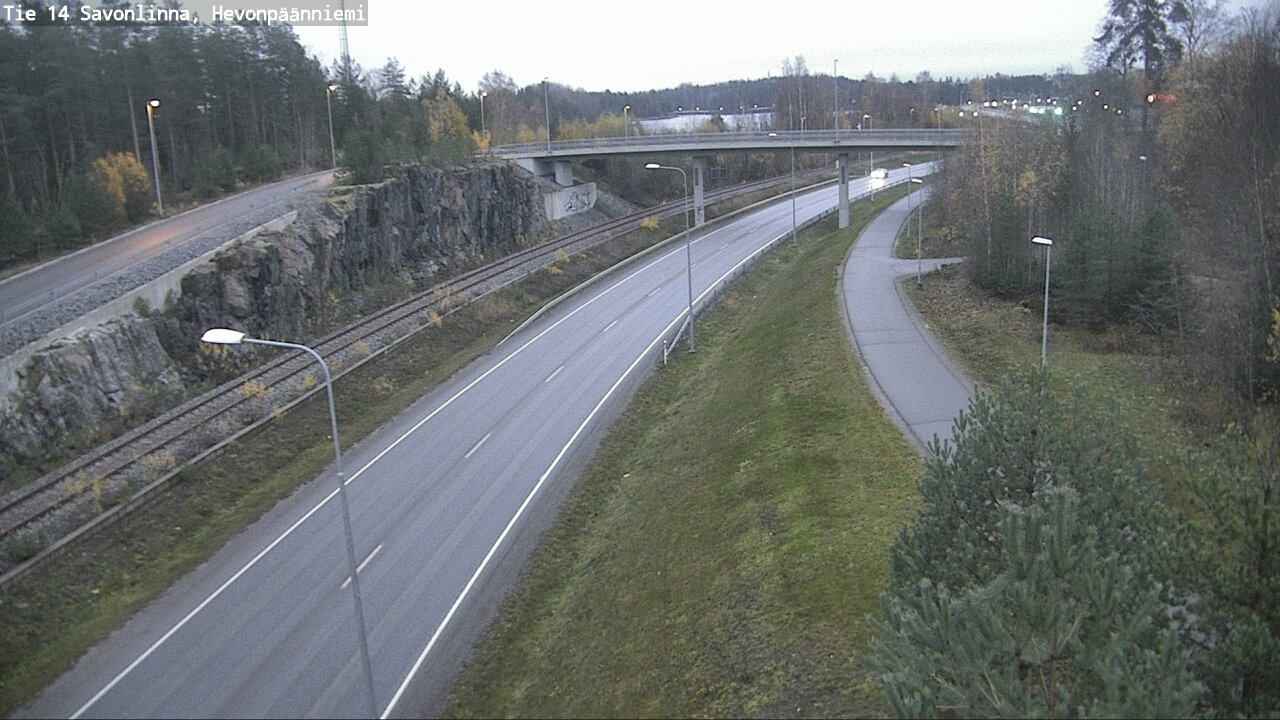 Kelikamerat Kuva Tie 14 Savonlinna, Hevonpäänniemi, Savonlinna, Etelä-Savo