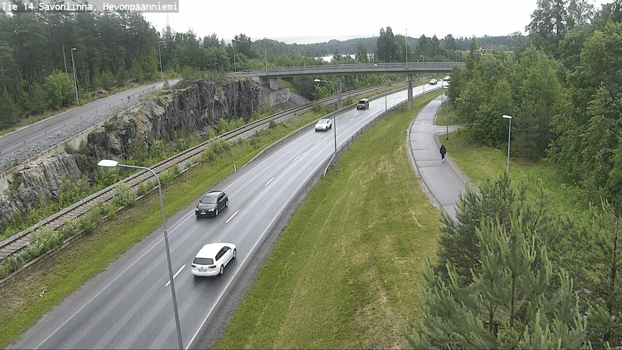 Kelikamerat Kuva Tie 14 Savonlinna, Hevonpäänniemi, Savonlinna, Etelä-Savo