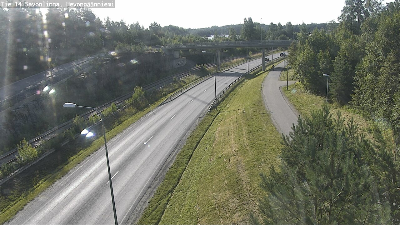 Kelikamerat Kuva Tie 14 Savonlinna, Hevonpäänniemi, Savonlinna, Etelä-Savo