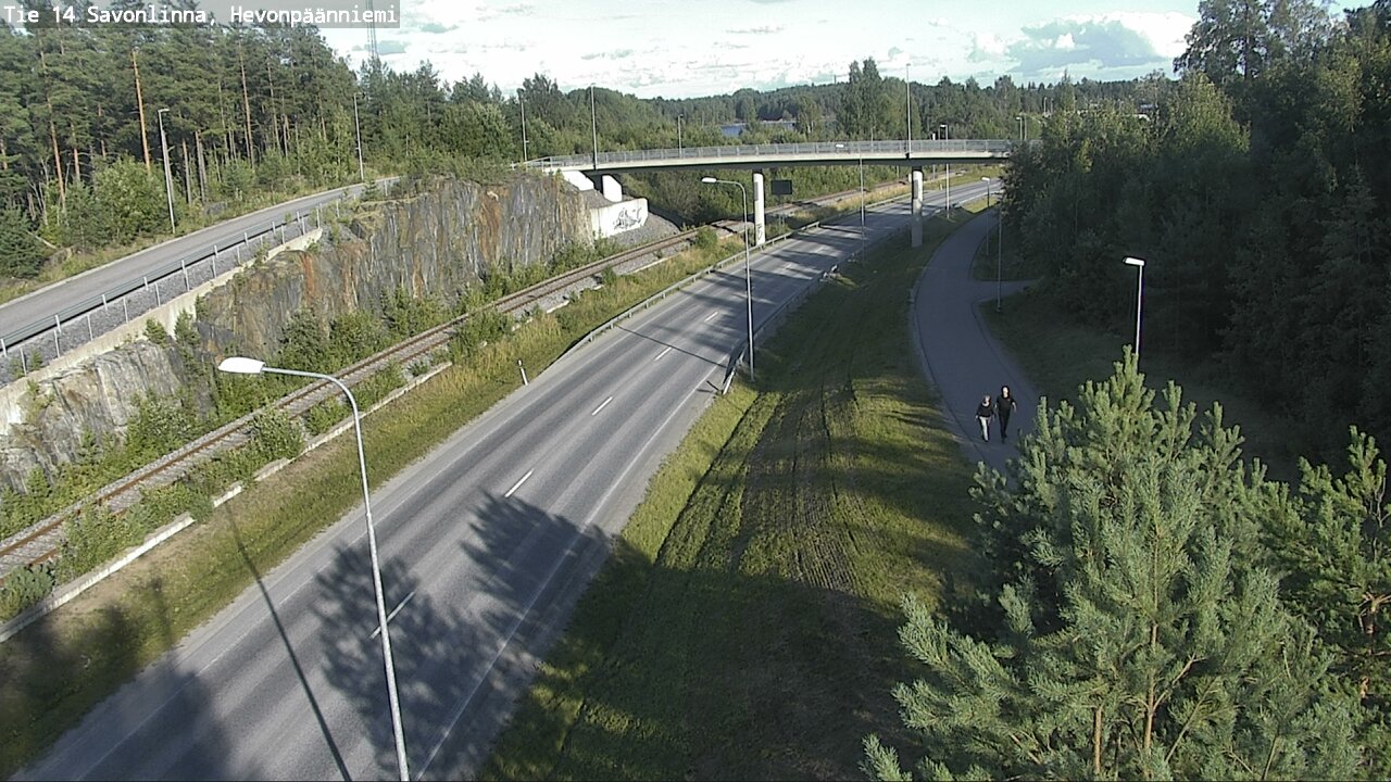 Kelikamerat Kuva Tie 14 Savonlinna, Hevonpäänniemi, Savonlinna, Etelä-Savo