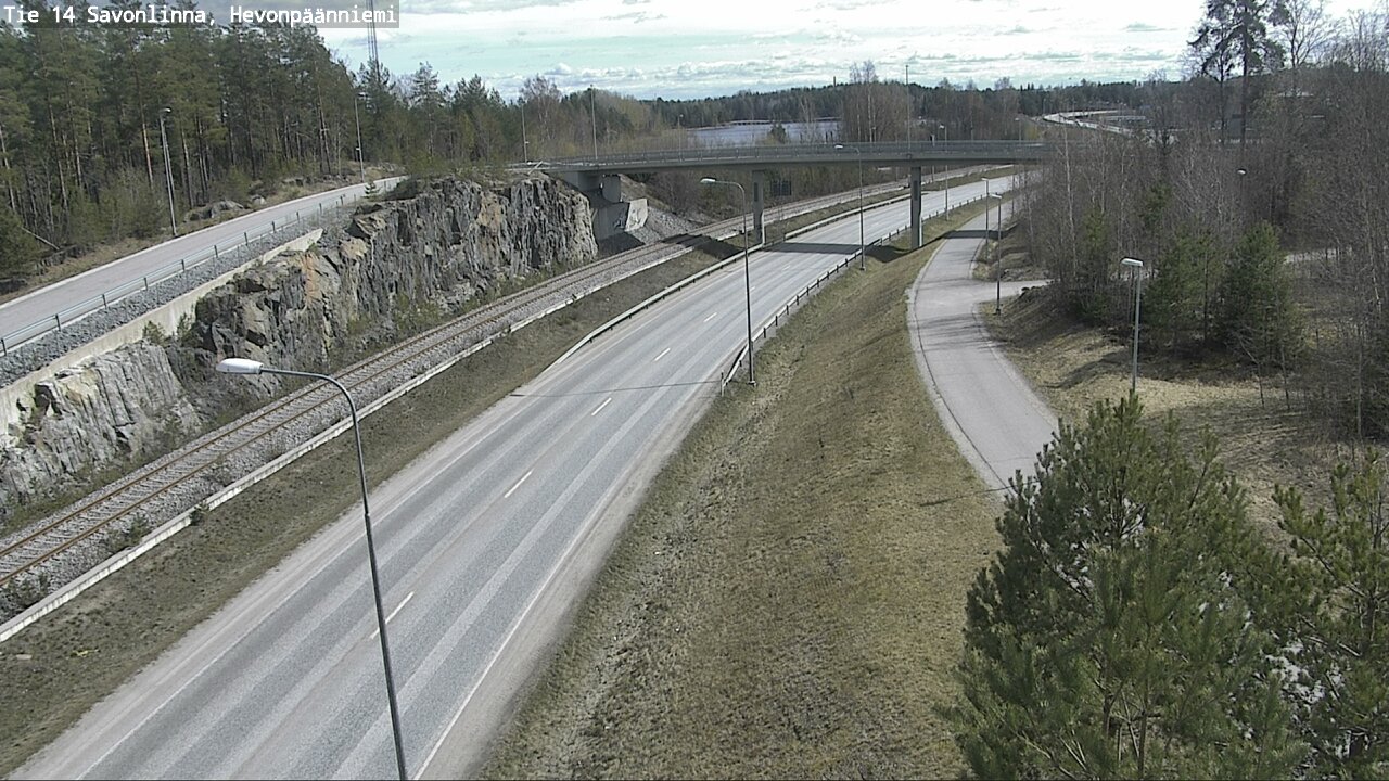 Kelikamerat Kuva Tie 14 Savonlinna, Hevonpäänniemi, Savonlinna, Etelä-Savo