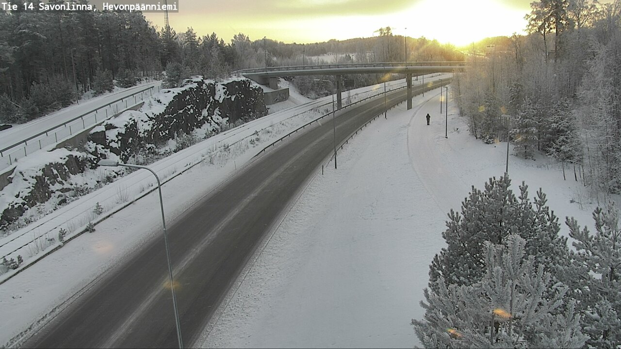 Kelikamerat Kuva Tie 14 Savonlinna, Hevonpäänniemi, Savonlinna, Etelä-Savo