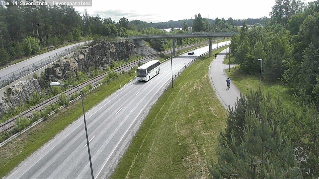 Kelikamerat Kuva Tie 14 Savonlinna, Hevonpäänniemi, Savonlinna, Etelä-Savo