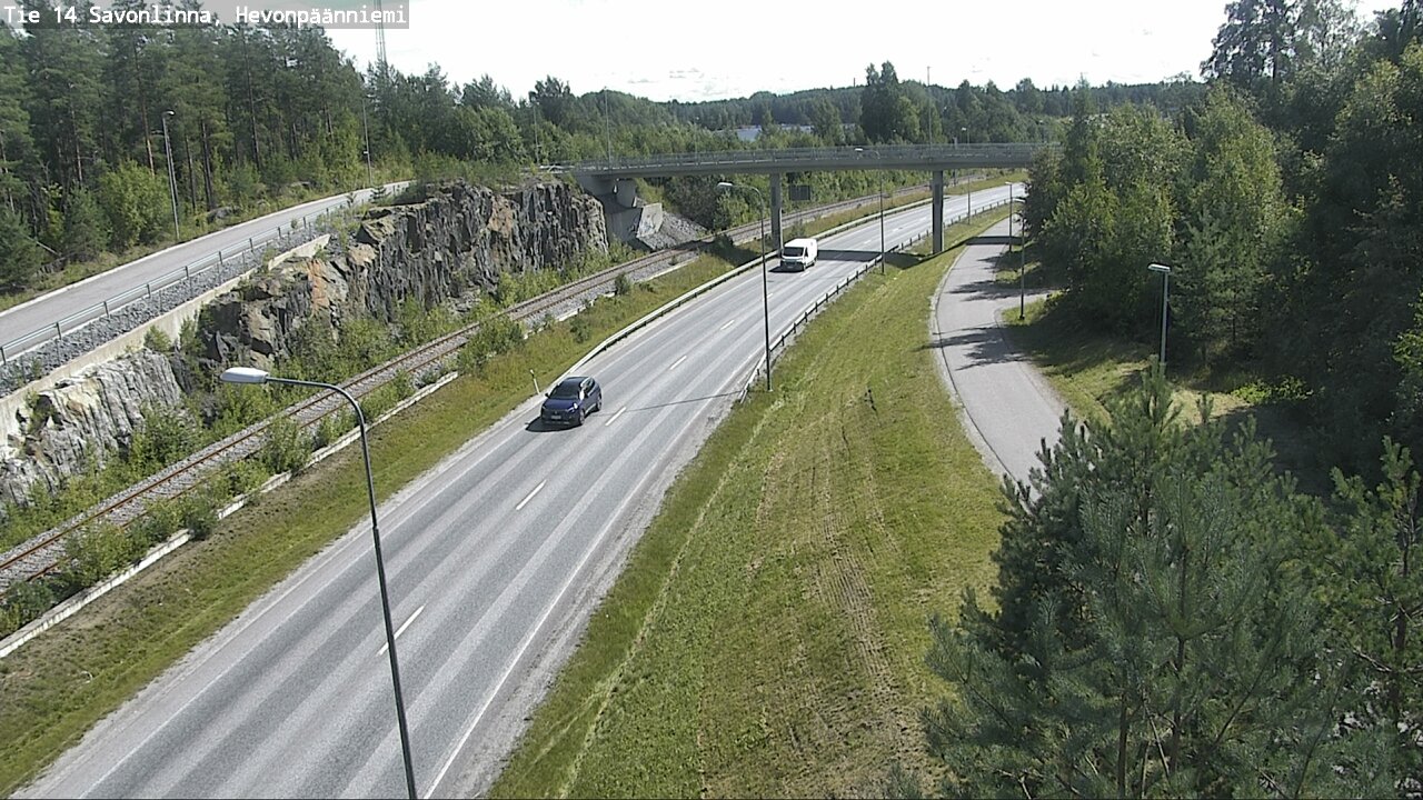 Kelikamerat Kuva Tie 14 Savonlinna, Hevonpäänniemi, Savonlinna, Etelä-Savo
