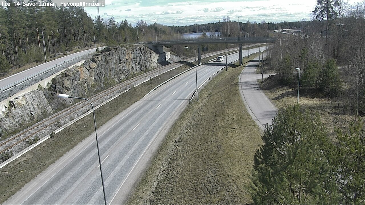 Kelikamerat Kuva Tie 14 Savonlinna, Hevonpäänniemi, Savonlinna, Etelä-Savo