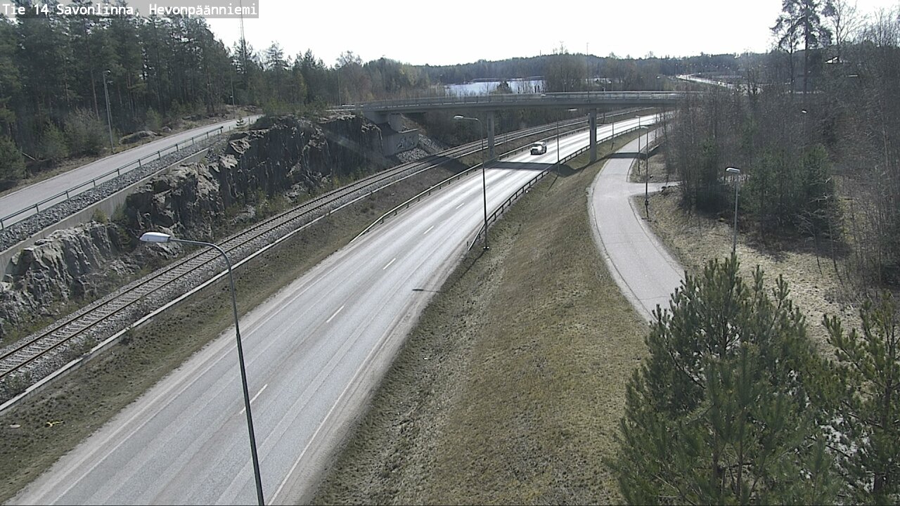 Kelikamerat Kuva Tie 14 Savonlinna, Hevonpäänniemi, Savonlinna, Etelä-Savo