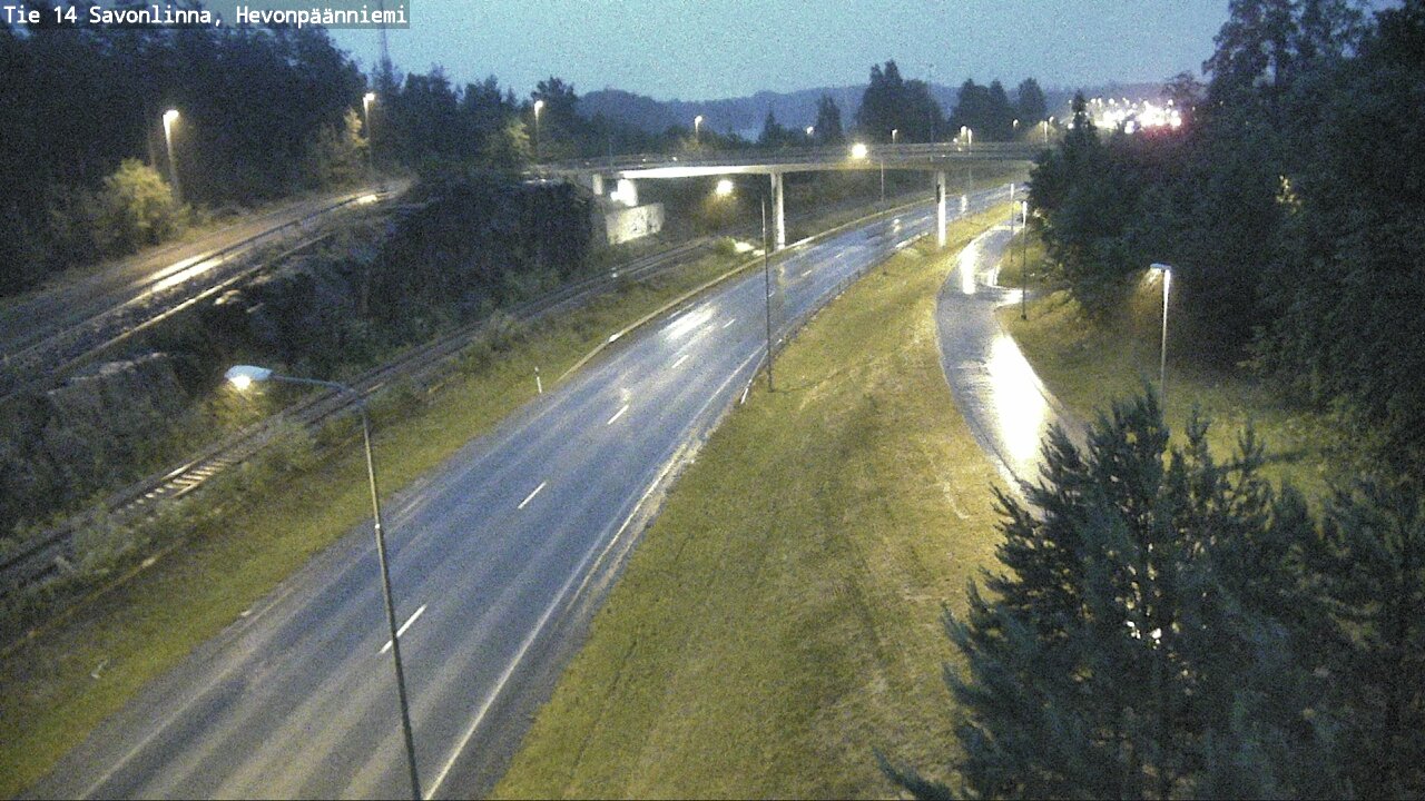 Kelikamerat Kuva Tie 14 Savonlinna, Hevonpäänniemi, Savonlinna, Etelä-Savo