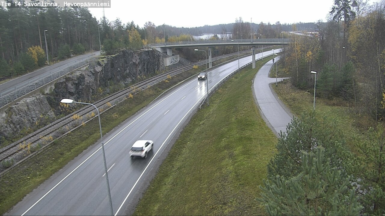 Kelikamerat Kuva Tie 14 Savonlinna, Hevonpäänniemi, Savonlinna, Etelä-Savo