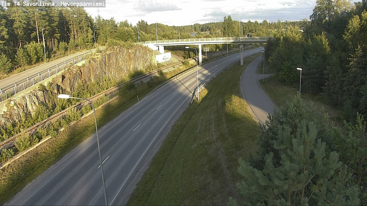 Kelikamerat Kuva Tie 14 Savonlinna, Hevonpäänniemi, Savonlinna, Etelä-Savo
