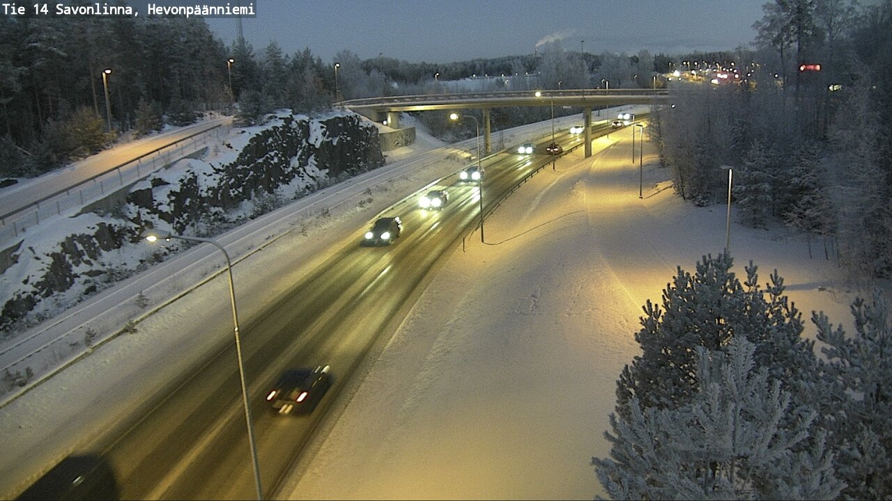 Kelikamerat Kuva Tie 14 Savonlinna, Hevonpäänniemi, Savonlinna, Etelä-Savo