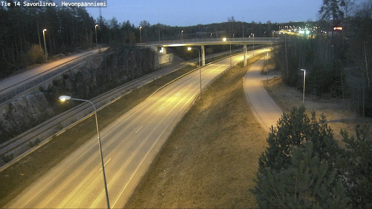 Kelikamerat Kuva Tie 14 Savonlinna, Hevonpäänniemi, Savonlinna, Etelä-Savo