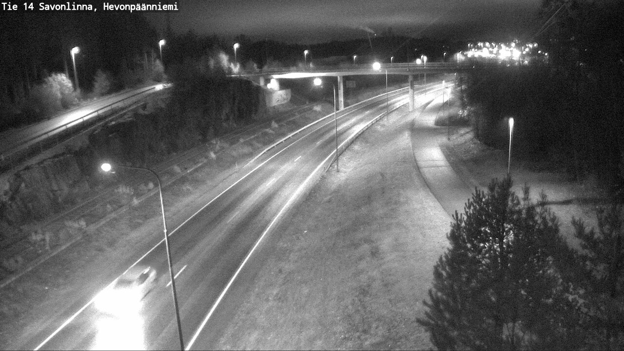 Kelikamerat Kuva Tie 14 Savonlinna, Hevonpäänniemi, Savonlinna, Etelä-Savo