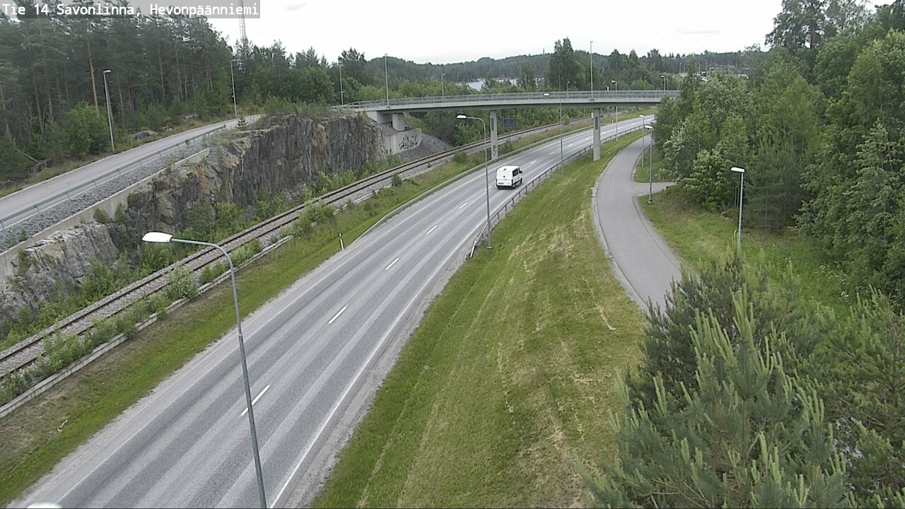 Kelikamerat Kuva Tie 14 Savonlinna, Hevonpäänniemi, Savonlinna, Etelä-Savo