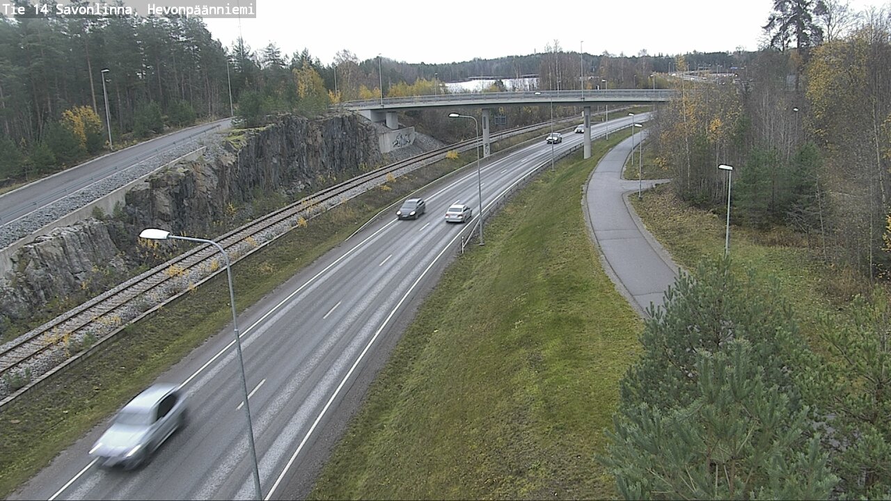 Kelikamerat Kuva Tie 14 Savonlinna, Hevonpäänniemi, Savonlinna, Etelä-Savo