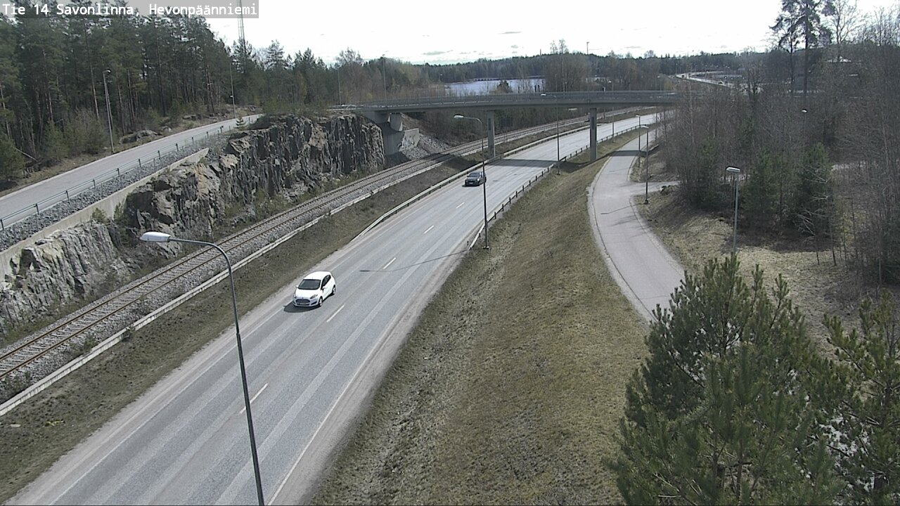 Kelikamerat Kuva Tie 14 Savonlinna, Hevonpäänniemi, Savonlinna, Etelä-Savo