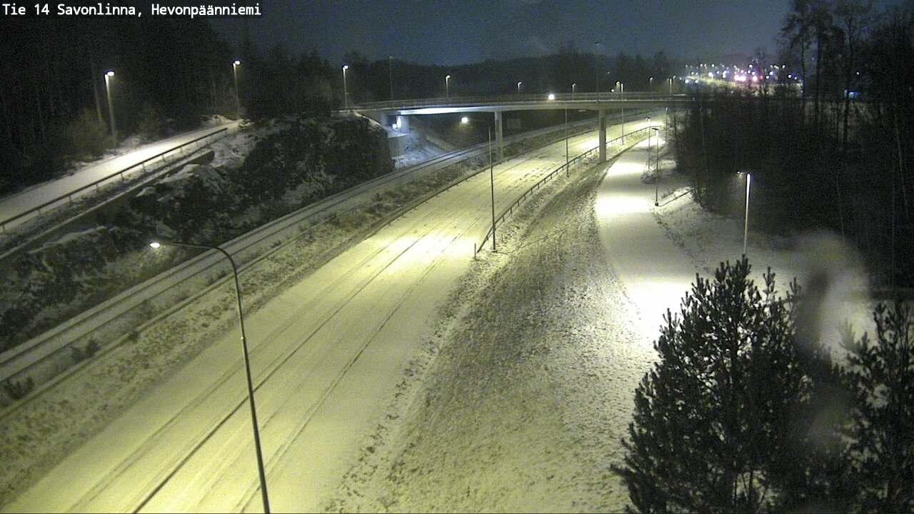 Kelikamerat Kuva Tie 14 Savonlinna, Hevonpäänniemi, Savonlinna, Etelä-Savo