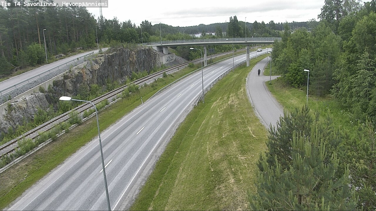 Kelikamerat Kuva Tie 14 Savonlinna, Hevonpäänniemi, Savonlinna, Etelä-Savo
