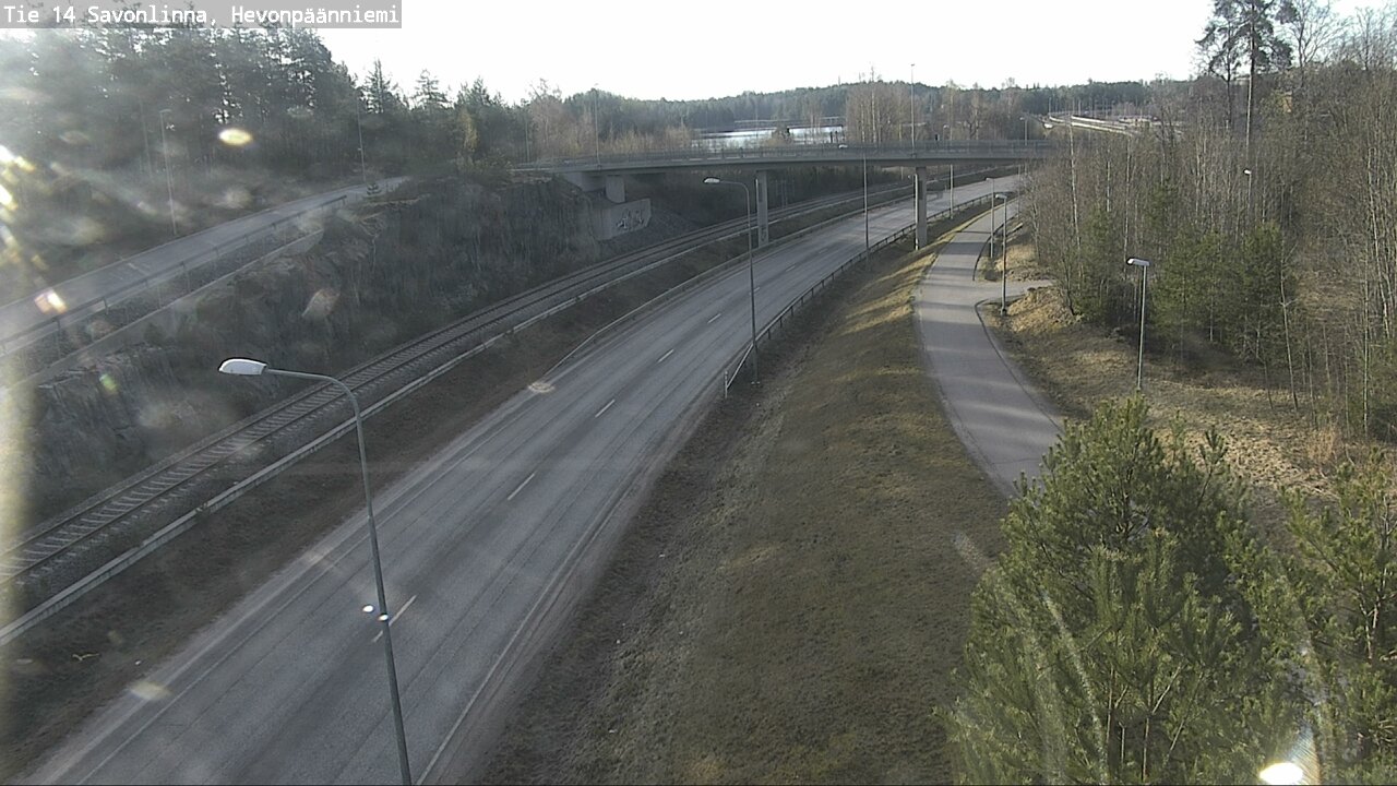 Kelikamerat Kuva Tie 14 Savonlinna, Hevonpäänniemi, Savonlinna, Etelä-Savo