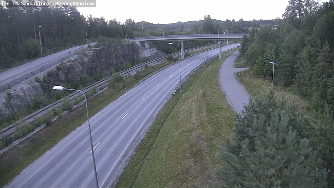 Kelikamerat Kuva Tie 14 Savonlinna, Hevonpäänniemi, Savonlinna, Etelä-Savo