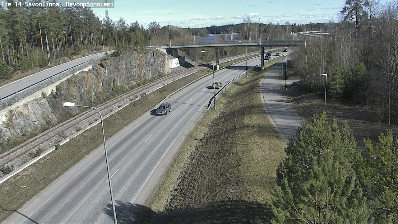 Kelikamerat Kuva Tie 14 Savonlinna, Hevonpäänniemi, Savonlinna, Etelä-Savo