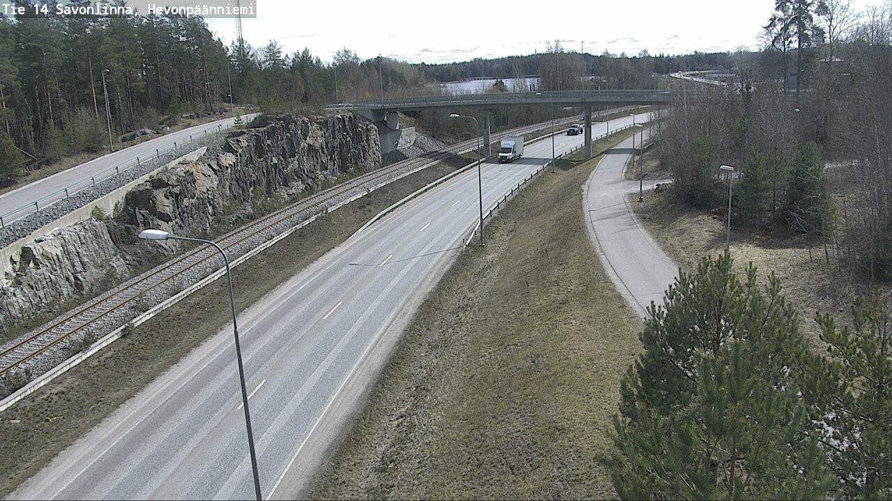 Kelikamerat Kuva Tie 14 Savonlinna, Hevonpäänniemi, Savonlinna, Etelä-Savo