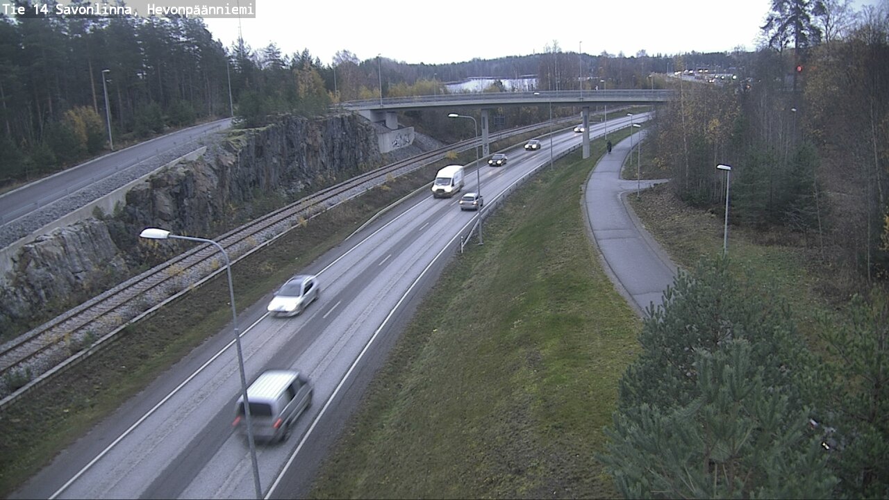 Kelikamerat Kuva Tie 14 Savonlinna, Hevonpäänniemi, Savonlinna, Etelä-Savo