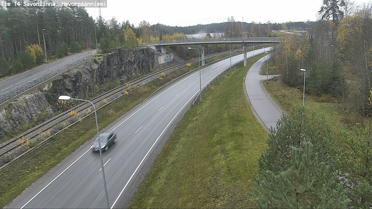 Kelikamerat Kuva Tie 14 Savonlinna, Hevonpäänniemi, Savonlinna, Etelä-Savo