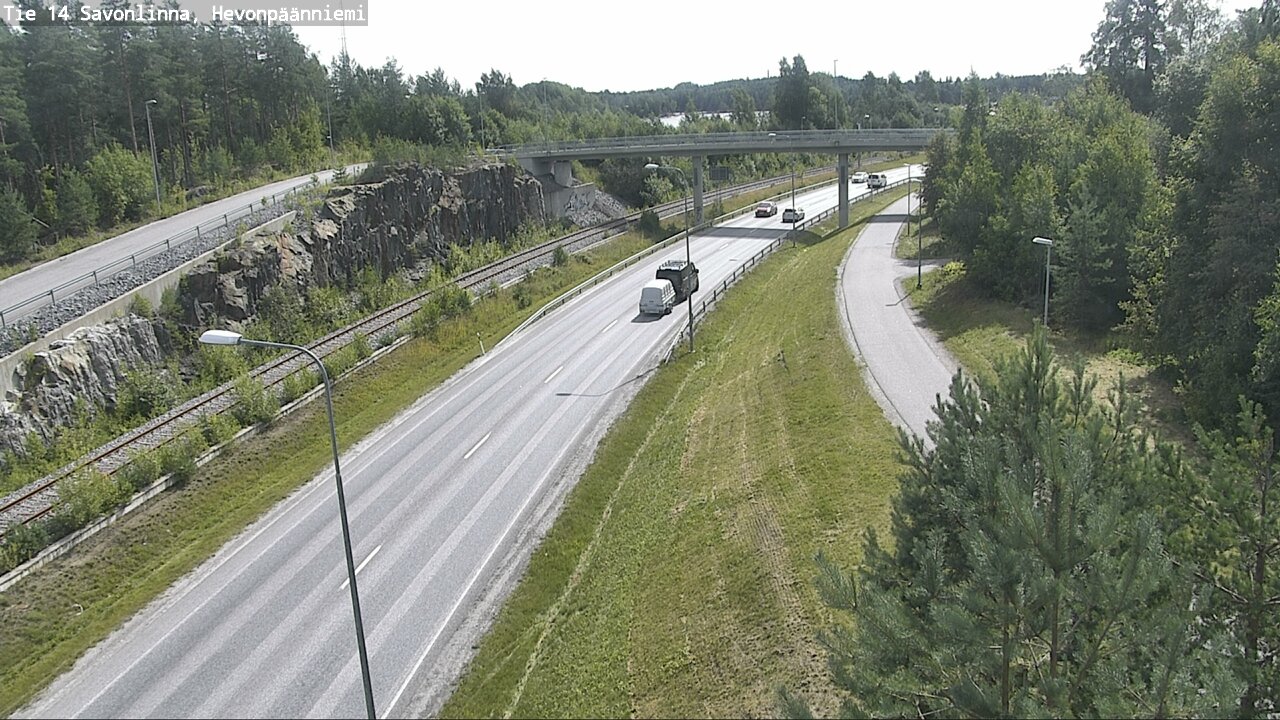 Kelikamerat Kuva Tie 14 Savonlinna, Hevonpäänniemi, Savonlinna, Etelä-Savo