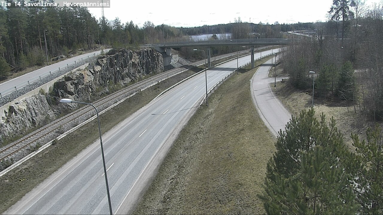 Kelikamerat Kuva Tie 14 Savonlinna, Hevonpäänniemi, Savonlinna, Etelä-Savo
