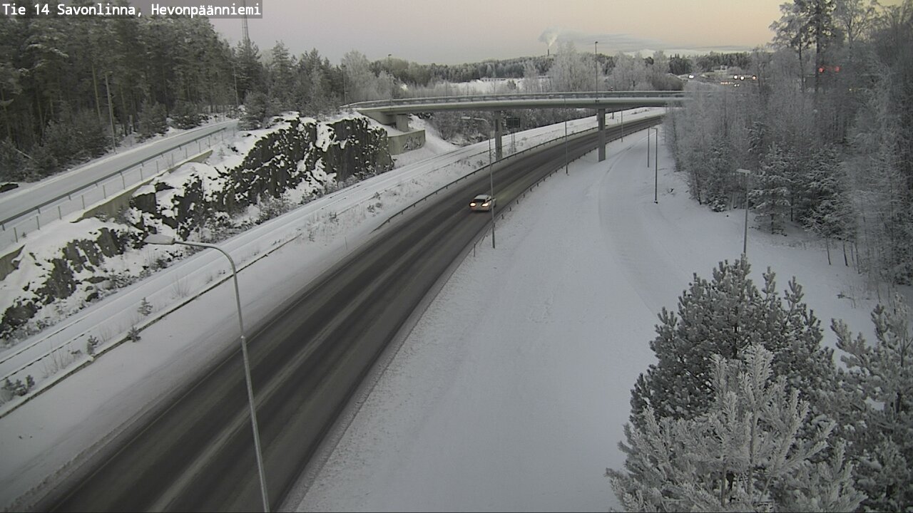 Kelikamerat Kuva Tie 14 Savonlinna, Hevonpäänniemi, Savonlinna, Etelä-Savo