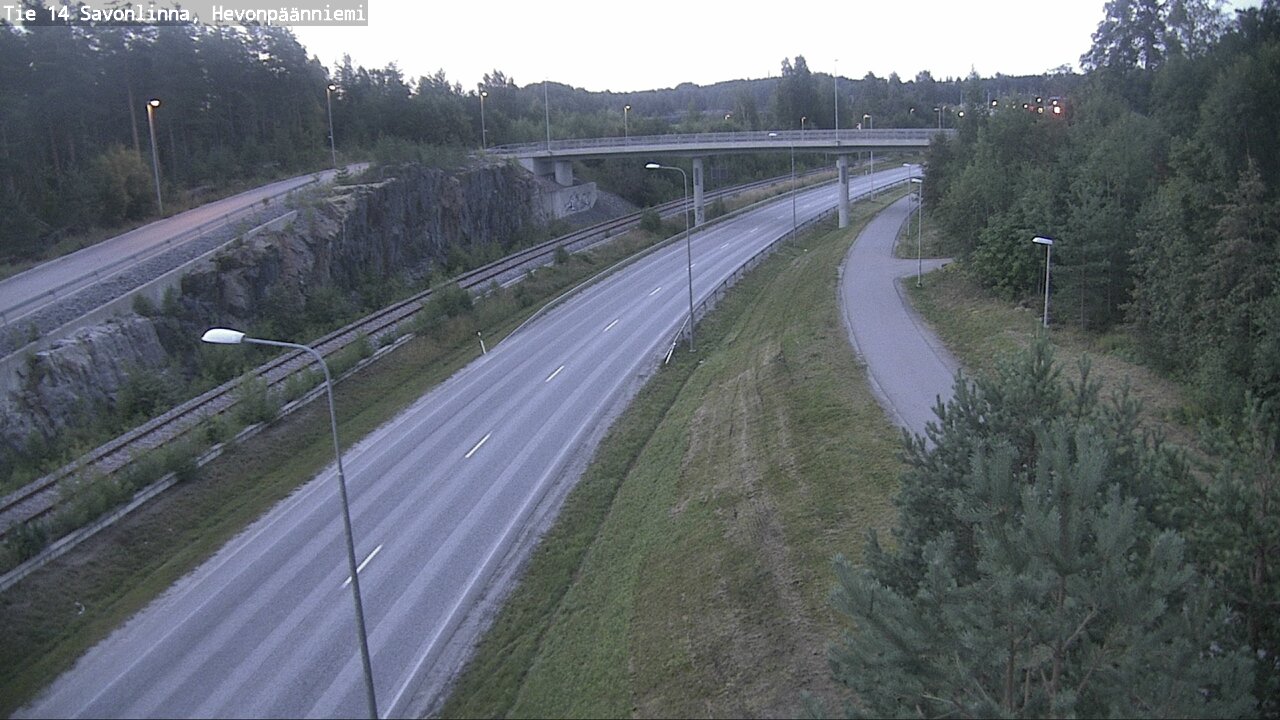 Kelikamerat Kuva Tie 14 Savonlinna, Hevonpäänniemi, Savonlinna, Etelä-Savo