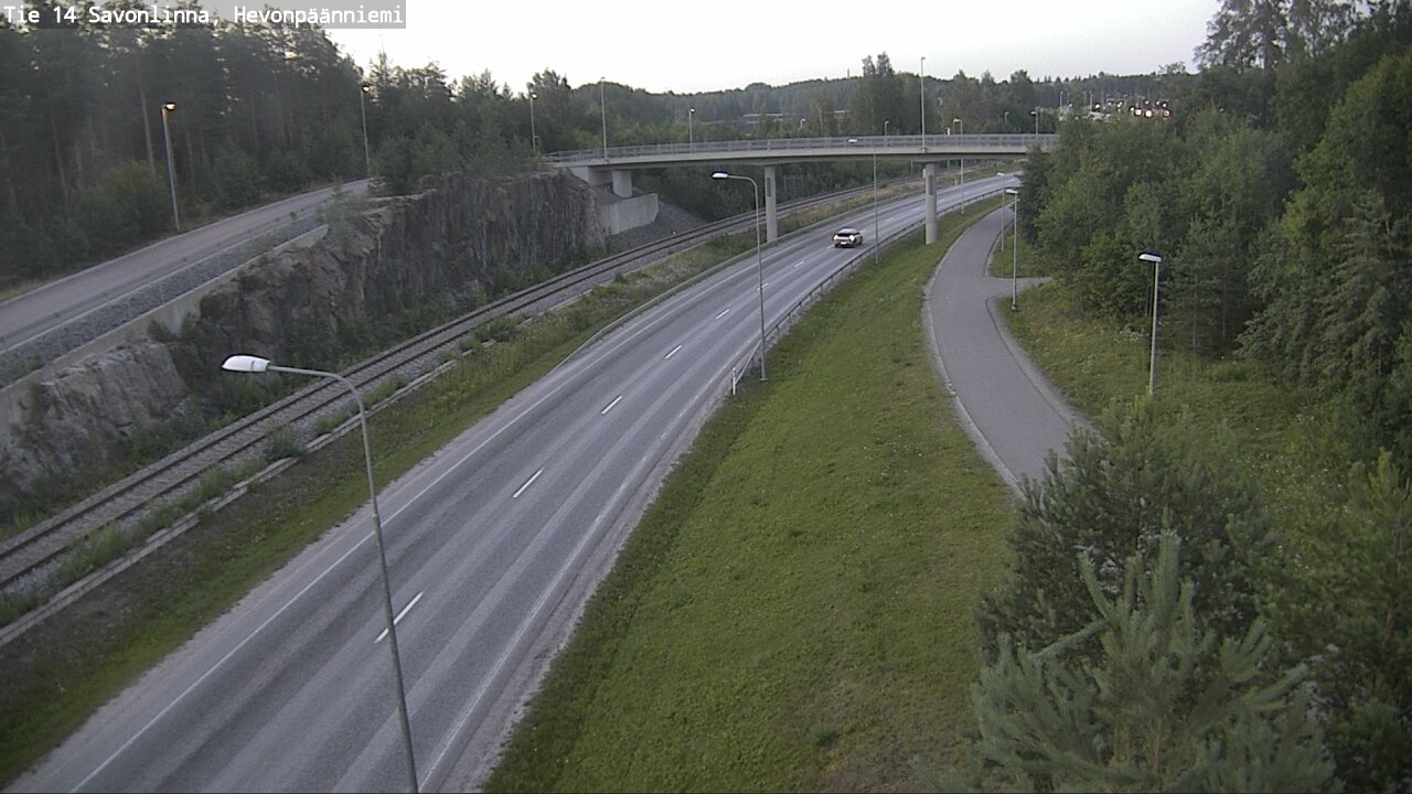 Kelikamerat Kuva Tie 14 Savonlinna, Hevonpäänniemi, Savonlinna, Etelä-Savo