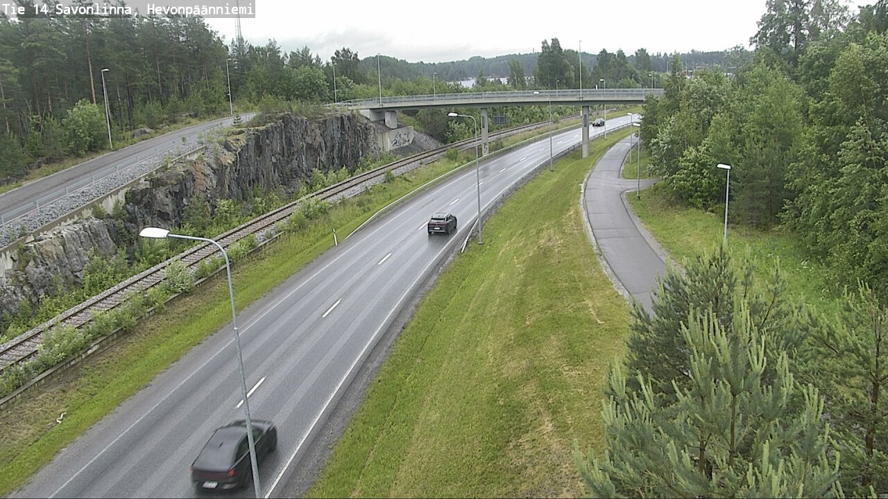 Kelikamerat Kuva Tie 14 Savonlinna, Hevonpäänniemi, Savonlinna, Etelä-Savo