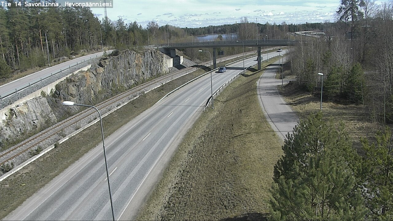 Kelikamerat Kuva Tie 14 Savonlinna, Hevonpäänniemi, Savonlinna, Etelä-Savo