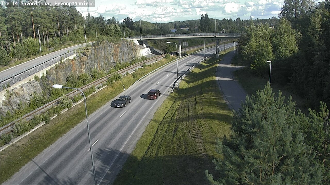 Kelikamerat Kuva Tie 14 Savonlinna, Hevonpäänniemi, Savonlinna, Etelä-Savo