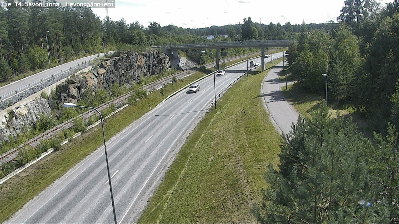 Kelikamerat Kuva Tie 14 Savonlinna, Hevonpäänniemi, Savonlinna, Etelä-Savo