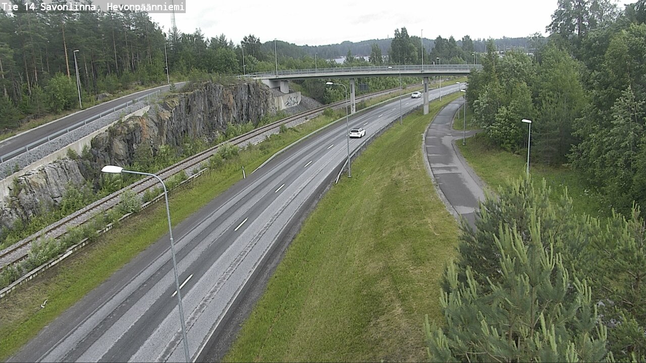 Kelikamerat Kuva Tie 14 Savonlinna, Hevonpäänniemi, Savonlinna, Etelä-Savo