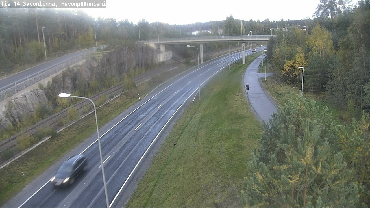 Kelikamerat Kuva Tie 14 Savonlinna, Hevonpäänniemi, Savonlinna, Etelä-Savo