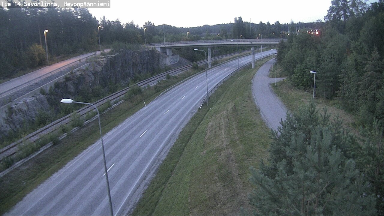 Kelikamerat Kuva Tie 14 Savonlinna, Hevonpäänniemi, Savonlinna, Etelä-Savo