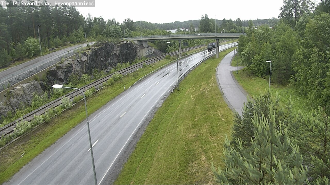 Kelikamerat Kuva Tie 14 Savonlinna, Hevonpäänniemi, Savonlinna, Etelä-Savo